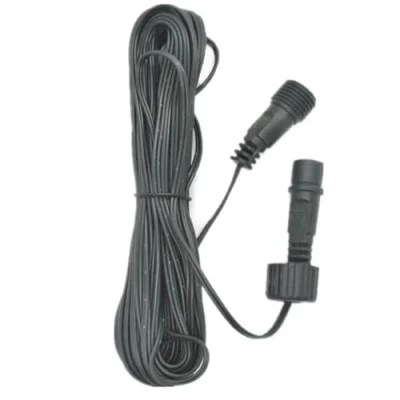 Image of JnDee 10M 33Feet Extension Cable for Fairy Lights. Two Pins Works with Most String, Net and Icicle Lights