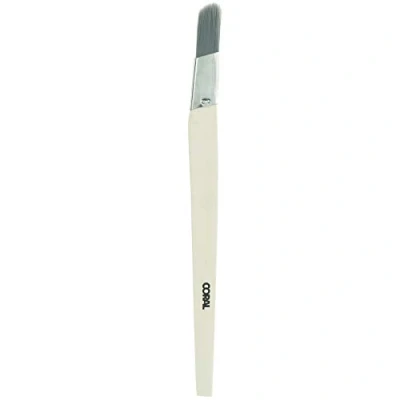 Image of Coral 33473 Precision Angled Lining Fitch Paint Brush with Platinum Easy Clean Filaments 0.75 inch