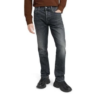 Image of G Star Men&#039;s 3301 Slim Jeans, Blue (antic sand blast 51001 D775 G803), 33W / 32L