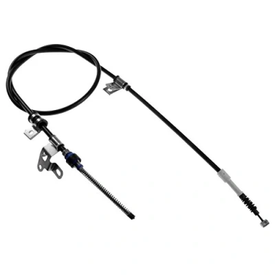 Image of 4643002090, 4643002110, 4643002111, 4643012441 Brake Cable BLUE PRINT ADT346346 Left Rear 1640mm TOYOTA: Corolla IX Hatchback