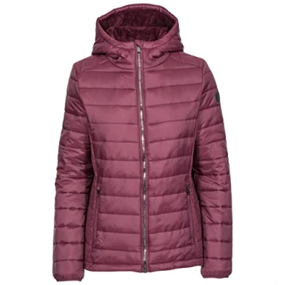 Image of Trespass Womens Padded Jacket Hooded Casual Valerie