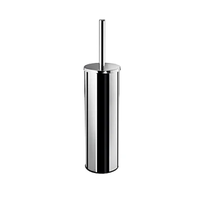 Image of Gedy Nara Floor Toilet, Chrome Colour, Bathroom Brush Made of Stainless Steel, Warranty 2 Years, Dimensions 40 x 7.5 cm and Weight 0.7 kg, R&amp;D Design, Ground, Unica