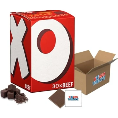 Image of OXO Stock Cubes 30 Pack, Beef Boxed Treatz
