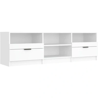 Image of vidaXL TV Cabinet White 150x33.5x45 cm Engineered Wood
