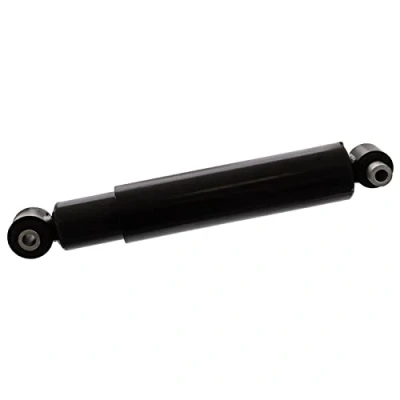Image of 20374546, 20374549, 3171963 Shock Absorber FEBI BILSTEIN 20542 Front Axle Oil Pressure 715mm 445mm Telescopic Top eye, Bottom eye