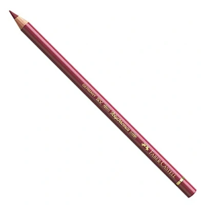 Image of Faber Castell Art &amp; Graphic Polychromos Colour Pencil, (193), Burnt Carmine, For Art, Craft, Drawing, Sketching, Home, School, University, Colouring