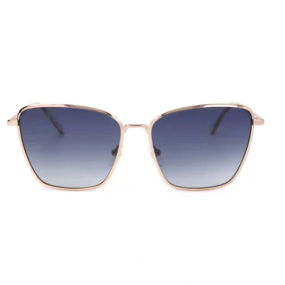 Image of Liu Jo Womens Square shaped metal sunglasses LJ145S women Silver One Size