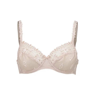 Image of Chantelle Womens Champs Elysees Covering Bra Black Nylon Size 36B
