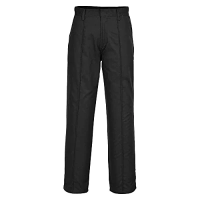 Image of Portwest Preston Trouser, Size: 28, Colour: Black, 2885BKR28