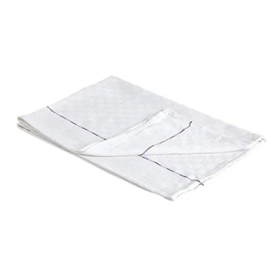 Image of Vogue Stylish Waiting Cloth Tea Towel White with Blue Border Size: 711(W) x 457(D)mm / 28 18 inch E900