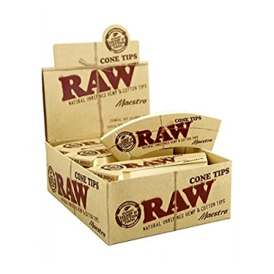 Image of RAW Maestro Perforated Conical Filter Paper 9 cm 24 Filters