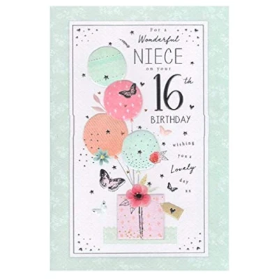 Image of For A special Niece on your 16th Birthday