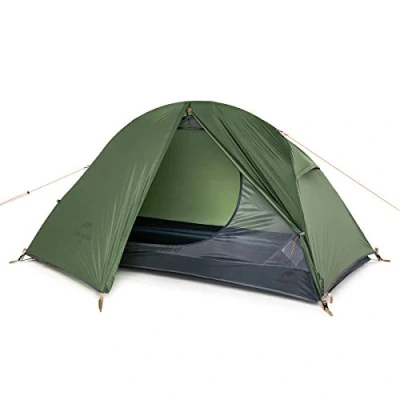 Image of Naturehike Ultralight 1 Person Tent Waterproof Backpacking for Camping Cycling Hiking (Forest Green)