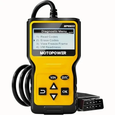 Image of MOTOPOWER MP69033 OBD2 Scanner Universal Car Engine Fault Code Reader, CAN Diagnostic Scan Tool for All OBD II Protocol Cars