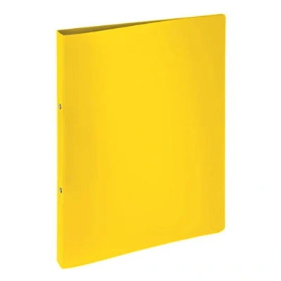 Image of Pagna Ring Binder A4 Lucy Basic PP, 2 Mechanics, 16 mm, Yellow