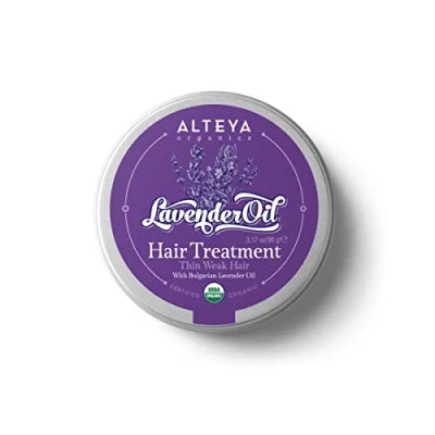 Image of Alteya Organic Hair Treatment Lavender 90gr USDA Certified Pure Natural Fortifying and Conditioner Based on Therapeutic Grade Essential Oil (Lavandula Angustifolia)