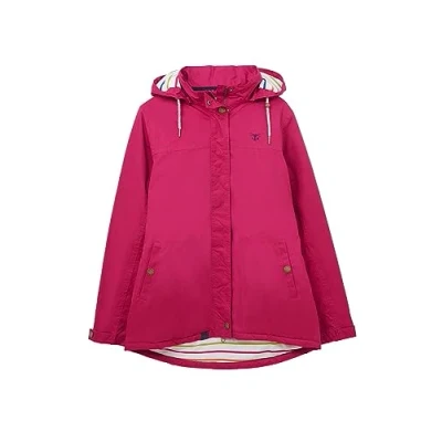 Image of LightHouse Women&#039;s Eva Hooded Waterproof Coat Ladies Breathable, Windproof, Mid hip Jacket with Insulated Padding Claret 16