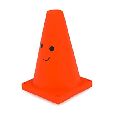 Image of Petface Vehicles Teri the Traffic Cone Latex Dog Toy