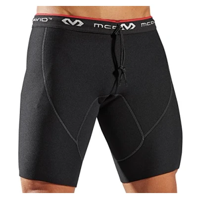 Image of Mcdavid 479 Neoprene Compression Shorts for Anti Chafe Support, Comfort, Injury Prevention and More — Thighs, Hips, Hamstrings, Glutes, Quad, Groin (One Pair)