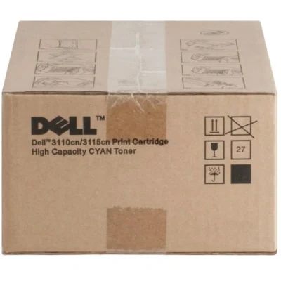 Image of Dell Toner cartridge high capacity 1 x cyan 8000 pages