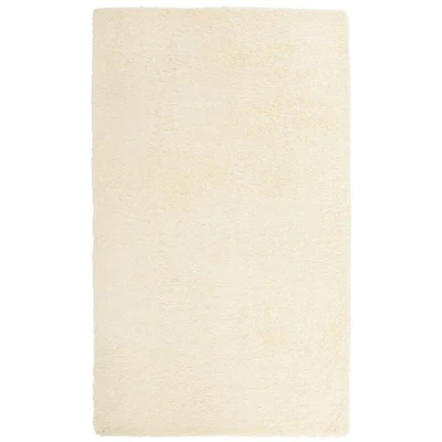 Image of vidaXL Shaggy Rug High Pile NAVARRA Cream 60x100 cm Polyester