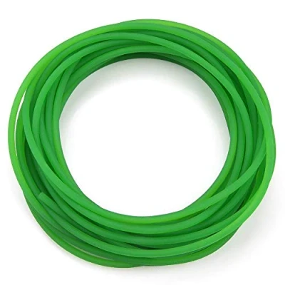Image of Urethane Round Belting, High Performance PU Transmission Belt Polyurethane for Drive Green(4mm*10m)