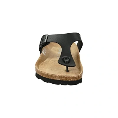 Image of Rohde Alba 5628 Womens Thong Sandals, Size: 40 EU, Colour:Black