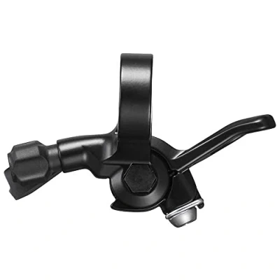 Image of Shimano Deore SL MT500 L adjustable seatpost lever, band on, left hand,Black
