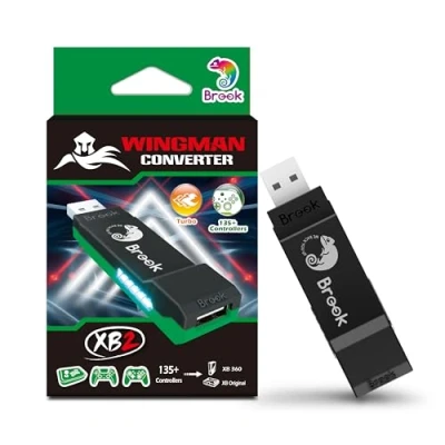 Image of Brook Wingman XB 2 Converter Wireless Controller Adapter for Xbox Consoles and PC, Supports Remap Adjustable Turbo
