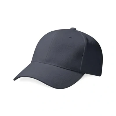 Image of Beechfield B65 Pro Style Heavy Brushed Cotton Cap Graphite Grey