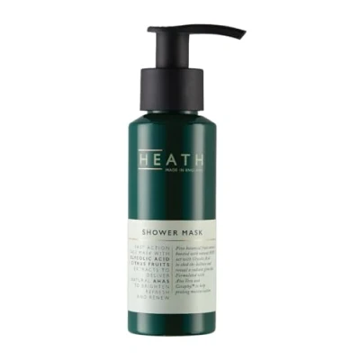 Image of Heath Shower Mask for Men Fast Action Face With Glycolic Acid and Citrus Fruits Extract To Brighten, Refresh, Renew Vegan Friendly Made in England 85 ml
