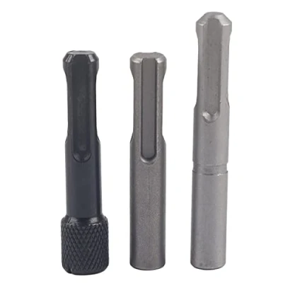 Image of 3Pcs SDS Socket Adaptor Set, 1/4&quot; Hex Shank Screwdriver Bit Holder Converter for Hammer Drill