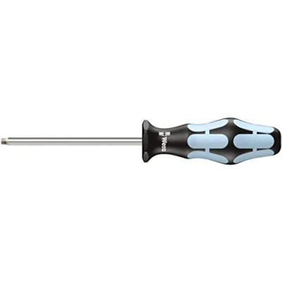 Image of Wera 05032071002 2 x 100 mm 3368 Screwdriver for Square Socket Screws Silver