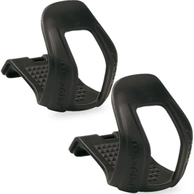 Image of Zefal 45 Half Toe Clips Christophe City Trekking Large/X Large, Black