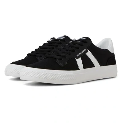 Image of JACK &amp; JONES Men&#039;s Jfwmorden Canvas Special Sn Sneaker, Charcoal, 7 UK