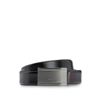 Image of HUGO Gexter Belt, Men&#039;s, Size: 30, Black