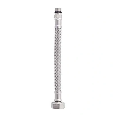 Image of 25cm Long M12 x 1/2&quot; Inch BSP Flexible Tap Connector Faucet Tail Hose Water Pipe