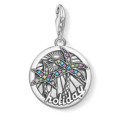 Image of Thomas Sabo Women Silver Charm Carrier 1768 342 7