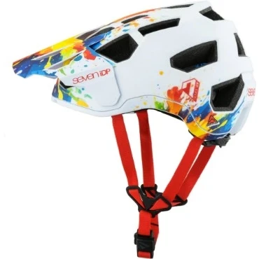 Image of 7Protection Project 21 Pro MTB Mountain Bike Helmet Splatter Limited Edition