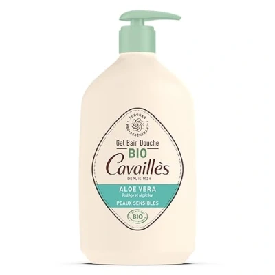 Image of Rogé Cavaillès Organic Aloe Vera Bath and Shower Gel for Sensitive Skin 1L
