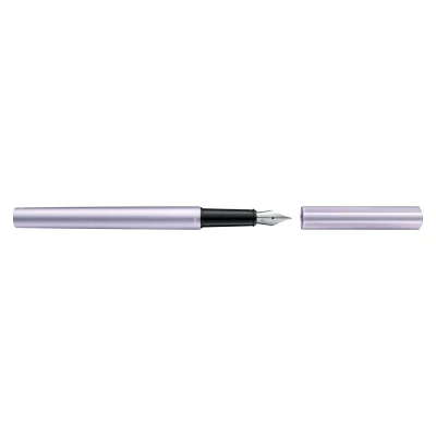Image of Pelikan 823678 Fountain Pen P6 Ineo Elements Lavender Scent, 1 Piece in Metal Case