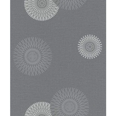 Image of Rasch Tapeten Vliestapete (Grafisch) Grey 10, 05 m x 0, 53 Tapetenwechsel 808803