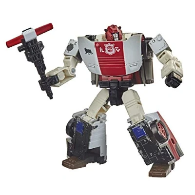 Image of Transformers War for Cybertron Netflix Trilogy White 6 Inch Action Figure Deluxe Class Exclusive Red Alert