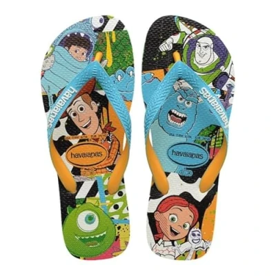 Image of Havaianas Disney Stylish, White/Blue, 5.5/6