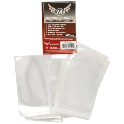 Image of Mayday Games SLEEVES Mini Chimera USA 43x65 mm Card Game (Pack of 100)