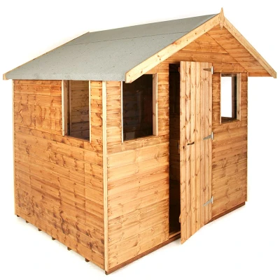 Image of 8&#039; x Traditional Shiplap Cabin Special Deal Garden Shed (2.44m 2.44m)