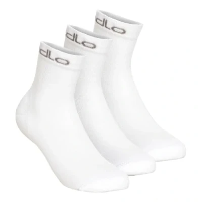 Image of Odlo Unisex Socks 3 pack ACTIVE, white, 36 38