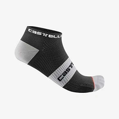 Image of CASTELLI 4523091 010 LOWBOY 2 SOCK Men&#039;s Socks Black White M