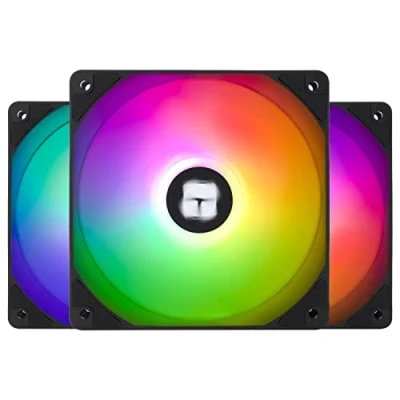 Image of Thermalright TL C12C S X3 CPU Fan 120mm ARGB Case Cooler Fan, 4pin PWM Silent Computer with FDB Bearing Included, up to 1550RPM Cooling Fan（3 Quantities）