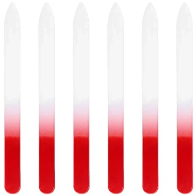 Image of Glass Nail File for Natural or Acrylic Nails Crystal Double Sided Emery Board